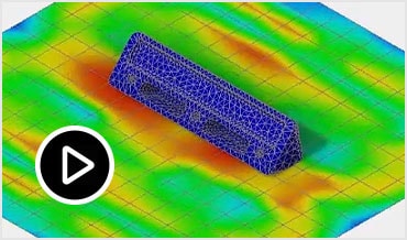 Video: An automated drop test analysis showing the dropping of a shelf onto the floor