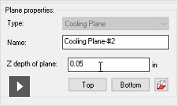 Video: Moldflow Adviser lets you evaluate or compare cooling layouts early on in the design process