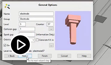 Video: Gain complete control over the design of electrodes, including the size, shape, and predefined blanks of material