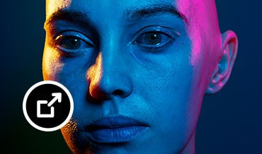 Face rendered in Arnold
