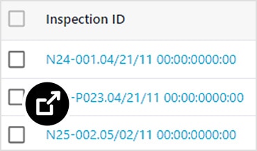 List of manhole inspections and their status 