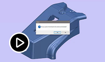 Video: Shorten the time spent converting imported CAD designs into parts ready for CAM programming