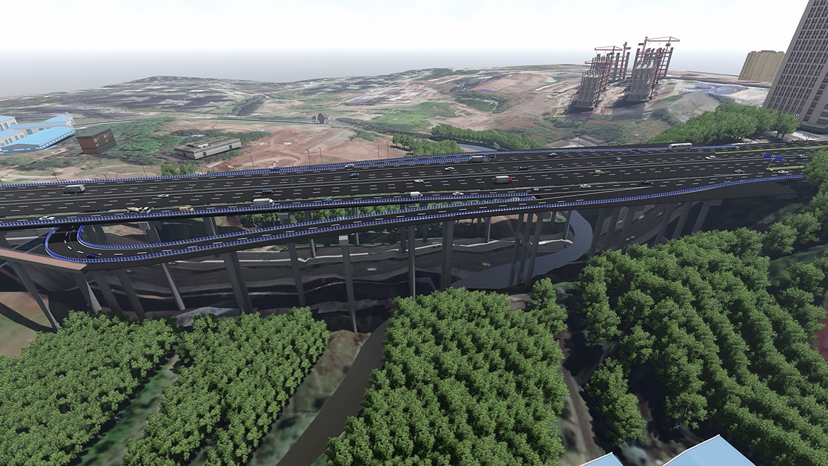 Widening Bridge of Huaxi River Node